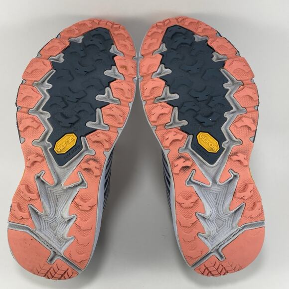 Hoka One One Speedgoat 4 Running Shoe Women Size 9 Purple Sneaker Vibram Trail - Picture 8 of 12